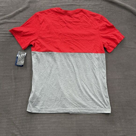 FC Dallas Shirt Men Large Gray Red Polyester Soccer Short Sleeve Outdoors. - Picture 2 of 12